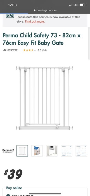bunning baby gate